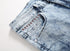 Mid Waisted Jeans Embroider Straight Pants Men's Ripped Jeans